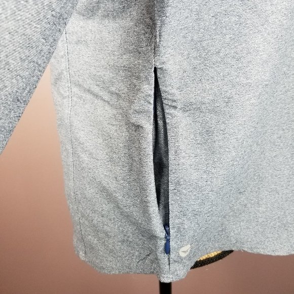 HI-TEC Long Sleeve Shirt Zip Pocket M Quick Dry - Picture 6 of 10